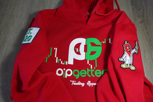 Red Pip Getterz Chart Hoodie